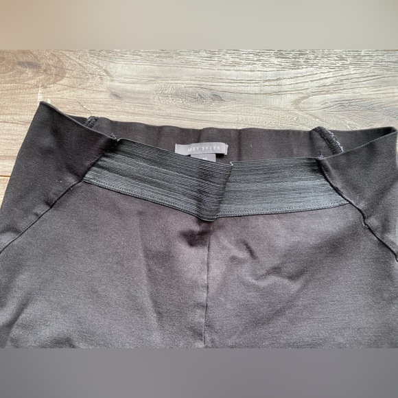 3/$30 Suzy Shier black textured leggings/ pants, elastic waistband - Picture 3 of 6